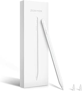 S1 Stylus Pen for Apple iPad,With Tilt Sensitivity&Palm Rejection&Magnetic,Compatible iPad Pro 11/12.9(3rd/4th/5th)/Air 3-4-5/Mini 5-6/iPad 6/7/8/9th Generation,Writing/Drawing ipad Pencil
