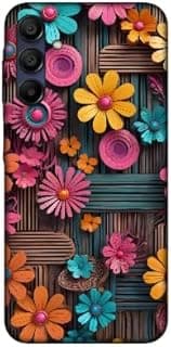 QX Silicone Printed mobile case compatible with Samsung Galaxy M55 5G