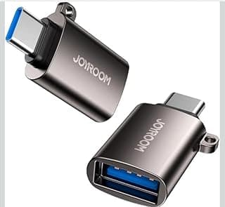 محول سريع من USB إلى Type-C أسود S-H151 عدد المنافذ: 2