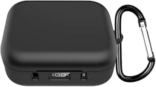 Case Compatible with Anker Soundcore P41i, Soft TPU Material, Scratch Resistant Protective Case for Bluetooth Headphones (Black)