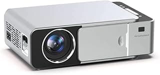 بروجكتور LED منزلي T6، واي فاي، سطوع 3500 لومن، بروجكتور لاسلكي محمول 1080P HD للألعاب الخارجية، سينما منزلية، انعكاس شاشة لاسلكي، حجم شاشة يصل إلى 200 بوصة
