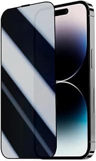Privacy Screen Protector for iphone 14 Pro Max [Anti-Spy] [Anti-Scratch] Tempered Glass Screen Protector Film [Ultra HD] [Bubble Free] [Easy Installation] [End to End] No Fingerprint Support
