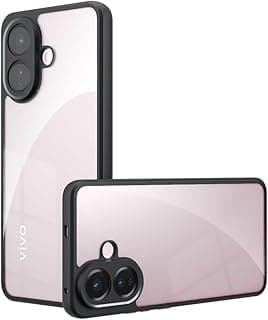 Grabist Case For Vivo V60 Lite, Translucent Matte Non-Yellowing, Military Grade Protection, Shockproof Protective Cover with Camera Protection for vivo v60 lite 4G/ V60 lite 5G