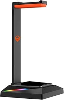 Gaming Headset Stand, LED Backlit with USB Hub