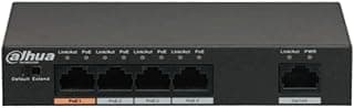 محول بتقنية نقل الطاقة غبر الإيثرنت بـ4 منافذ (غير مُدار)-PFS3005-4ET-60 من داهوا