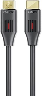كابل HDMI 2.0، بدقة 4K@60Hz، طول 5 متر، يدعم 3D، سرعة 18Gbps، يدعم إيثرنت وموصلات مطلية بالذهب للابتوب، سمارت تي في، شاشات، ProLink4K60-500