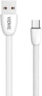 Charging Cable for android Vidvie White