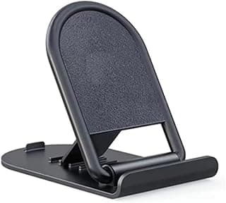 Mini Desktop Phone Stand Adjustable 4 Levels Creative Folding Stand Suitable for All Mobile Phones Pack of 1 Assorted Colors Plastic