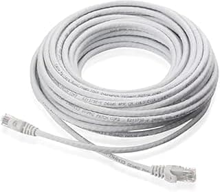 40M Cat6 Ethernet Cable RJ45 Male to Male for Router, PC, Laptop, Modem, Gaming Console & Smart TV – High Speed LAN Network Cable