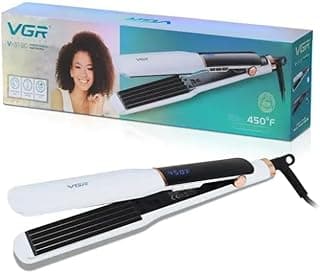 أداة تجعيد الشعر للنساء موديل V-519C من في جي ار، لون أبيض