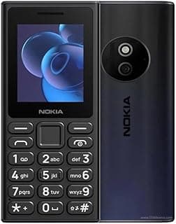 نوكيا موبايل نينا 2 TA-1655 125 بشاشة 2.0 بوصة ثنائي شرائح الاتصال، المقاس، اسود
