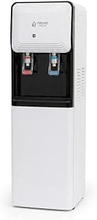 Hot and Cold Water Dispenser with Cabinet PT-27, 12 Liters - White and Black
