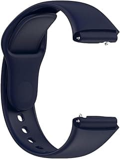 Soft Silicone Classic Strap bands Watch 3 Active Smart Watch Only, Com t aFlexible Straps Men Women aBoys & Girl and visual excellence - blue