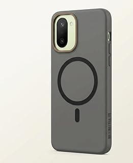 Case Compatible for OnePlus 15R/OnePlus Ace 6/Ace 6T, Slim Fit Translucent Matte Back Cover with Camera Ring Protection & Tactile Buttons, Anti-Scratch Shockproof Protective Phone Case - BLACK
