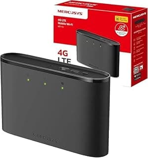 راوتر MT110 4G LTE واي فاي - سرعة تحميل تصل إلى 150 ميجابت في الثانية - مشاركة الاتصال حتى 10 أجهزة - بطارية 2200 مللي أمبير و10 ساعات تشغيل