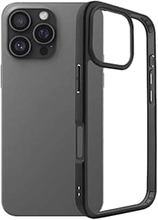 Compatible with iPhone 16Pro Case Non-Yellowing Crystal Clear Back Protective Cover Slim Thin Phone Case for iPhone 16 Pro