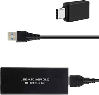 صندوق هارد SSD خارجي USB 3.0 الى NGFF (M.2)