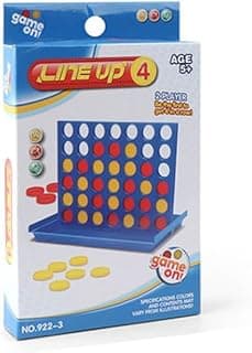 لعبة Connect Four الجماعية من Nopatia للأطفال والكبار، لعبة استراتيجية ترفيهية، لعبة عائلية، تحسن التفكير النقدي، هدية مثالية