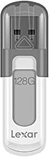 فلاش ميموري V100 بموصل USB 3.0 وسعة 128 جيجابايت من ليكسار، سعة 128.0 GB
