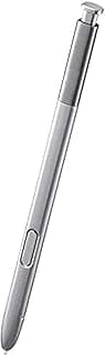 قلم Spen متوافق مع سامسونج جالكسي Note 5 - قلم بديل، قلم دقيق لشاشة اللمس للكتابة والرسم - فضي