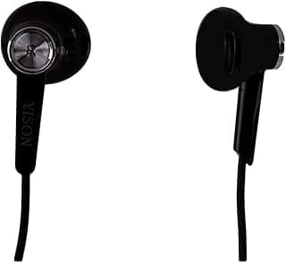 سماعة أذن سلكية Cx310 مع عزل للضوضاء وميكروفون مدمج، جاك 3.5mm تناسب مختلف الأجهزة الذكية - أسود