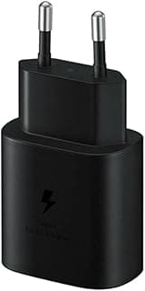 شاحن من سامسونج بتقنية USB، متوافق مع أجهزة يو إس بي سي، بمنفذ واحد، بقدرة 25 وات