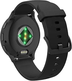 Silicone Buckle Band 22mm Strap Compatible with Samsung Watch 3 45mm/46mm/Gear S3/Huawei Watch 3/4/GT3 46mm/GT4 46mm/GT2E/GT2 Pro/GT GT2 46mm/Honor Magic Watch2 46mm/Amazfit GTR2/2e/3/4