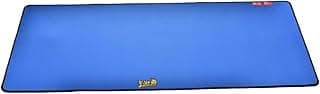 Rubber Large Rectangle Waterproof Gaming Mouse Pad Containing Non Slip Base With Simple Print Design And Comfortable Play for Computer 90x40cm - Blue