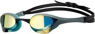 Unisex Cobra Ultra Swipe Racing Swim Goggles for Men & Women Anti-Fog Technology Dual Strap, Mirror/Non-Mirror Lens