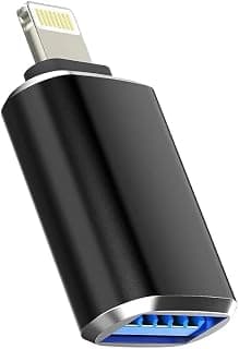 Lightng USB Adapter for iPhone/iPad - OTG Connect USB Flash Drive, Keyboard and Mouse | Compatible with iOS 14+ and iPhone 14/13/12/11/XOTG Series