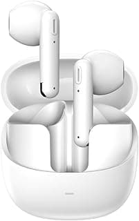 سماعة ايربودز لاسلكية RIVERSONG Airfly L1، صوت ستيريو HD، بطارية 30 ساعة، عزل ضوضاء ENC، مقاومة للماء IPX5، أبيض، EA183