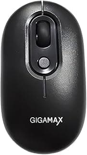 ماوس لاسلكي G1300 من جيجا ماكس، وضع مزدوج 2.4GHz وبلوتوث 5.0، قابل لاعادة الشحن عبر USB-C، نقطة لكل انش قابلة للتعديل، اخضر مينت، ازرق سماوي، اسود (اسود)