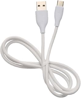 CB-31 USB to Type-C Cable – 3A Fast Charging, 480Mbps Data Transfer, 1M Flat Tangle-Free Cable – White