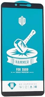 9H Glass Screen Protector For Infinix Smart 2 HD - X609, Clear & Black MO-SCEREEN-98