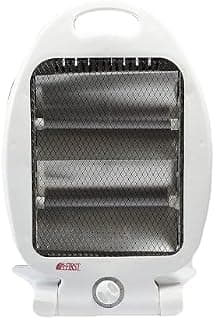 Quartz Electric Heater with Easy Carry Handle - 600W, 2 Candles and Safety Switch (Piece)