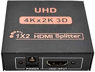 1x2 Port HDMI Splitter - 1 Input 2 Output