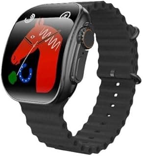 ساعة ذكية X10 Ultra 3 بنظام WearFit مقاس 49mm (أسود)