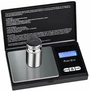 Digital Pocket Scale 500g X 0.1g High Precision Mini Portable Jewelry Scale With LED Display For Gold Silver Diamonds Electronic Weighing Tool