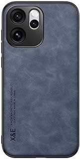 Phone case compatible with oppo reno 15 pro 5G Skin Feel Magnetic premium pu Leather and slim soft protective Back Phone for oppo reno 15 pro 5G (Blue)