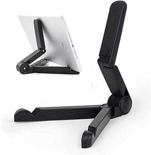 Universal Adjustable Portable bracket Tablet Holder Stand Desk for iPad Phone iPhone Samsung HUAWEI Tablet (black)
