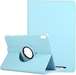 360 Degree Rotating Leather Case for Huawei MatePad SE 11 inch 2024, Light Blue, Smart Stand Horizontal & Vertical