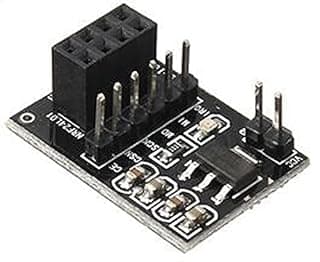 لوحة محول مقبس Nrf24L01 من Pcchips لأجهزة Arduino واللوحات الأم، 25 مم × 18 مم