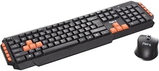 طقم كيبورد وماوس لاسلكي FOR POINT PT-801