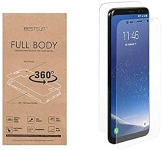 Gelatin Front and Back Flexible Screen Protector with Full Protection for Samsung Galaxy M31 (Clear/Transparent)