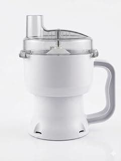 كبة / مطحنة متوافقة مع خلاط براون 7 في 1 | وعاء مفرمة شفاف مع غطاء – Replacement Food Processor Bowl for Braun
