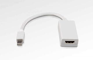 كابل محول Mini Display Port إلى HDMI أنثى لأجهزة ابل Macbook, Pro Imac, Macbook Air ولابتوب Mac Mini
