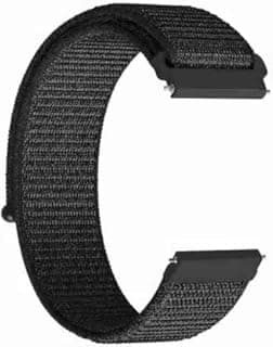 سوار ساعة ذكية INEFABLE مقاس 22 مم من النايلون الناعم متوافق مع ColorFit Pro 4/Pro 4 Max/Ultra/Ultra 2، Amazfit GTR 47mm/ GTR 2E، Galaxy Watch 3 45mm، Realme S/S Pro - عبوة من 1