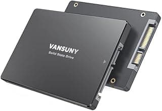 Vansuny 256GB Internal SSD SATA III 6GB/s2.5 Flash SSD Up to 500MB/s for Laptop