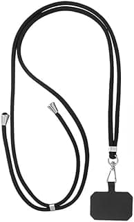 Mobile Magic Phone Chain, Removable, Phone Case Chain Lanyard, Mobile Phone Strap for Hanging, Mobile Phone Chain Adjustable with Cord & Pad, Lanyard for All Smartphones. Multicolour