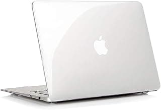 جراب صلب متوافق مع ابل MacBook Air 13 بوصة A2337 (M1) / A2179 / A1932 - شفاف